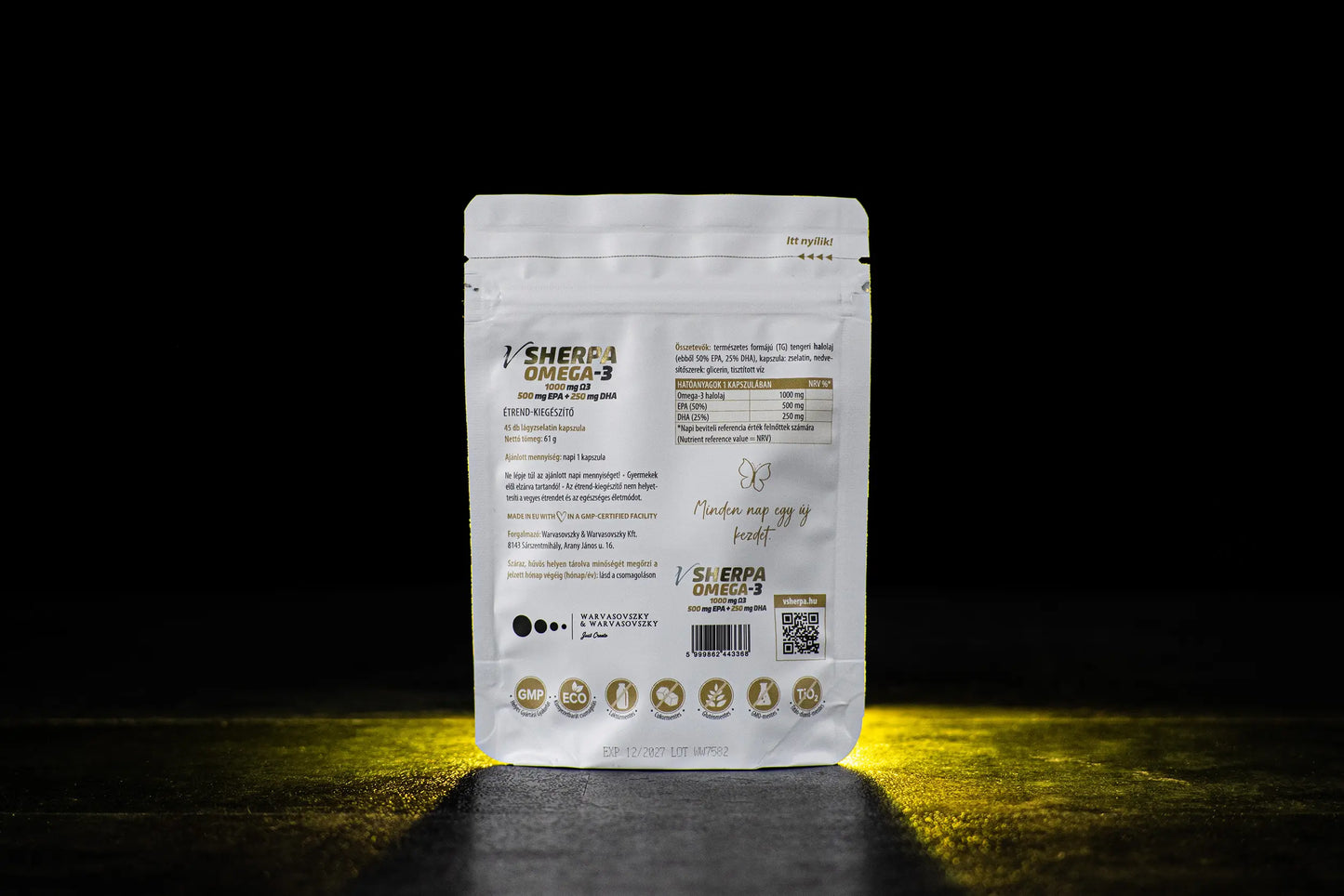 vSherpa Omega-3 étrend-kiegészítő