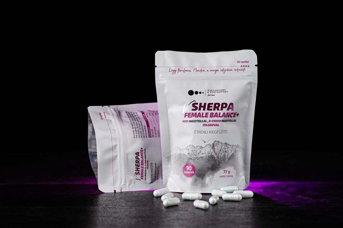 A női hormonális egyensúly tudományos alapjai – különös tekintettel a mio- és D-chiro-inozitol 40:1 arányára és a vSherpa Female Balance+ formulára