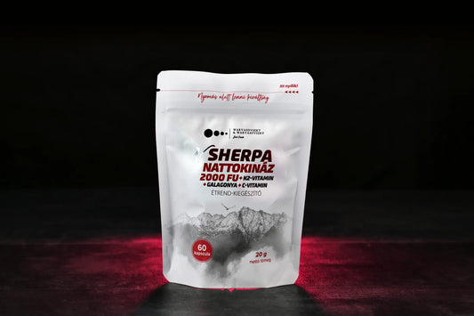 vSherpa Nattokináz + K2-vitamin + Galagonya + C-vitamin étrend-kiegészítő