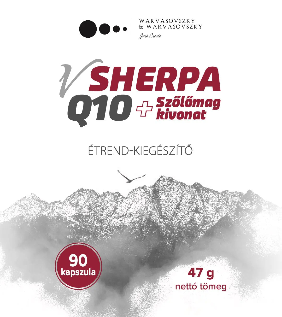 vSherpa Q10 + Szőlőmag kivonat étrend-kiegészítő