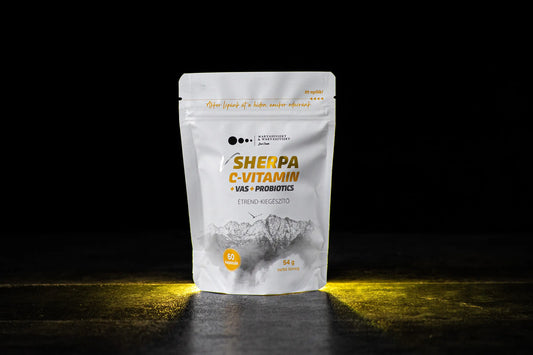 vSherpa C-vitamin + Vas + Probiotics étrend-kiegészítő