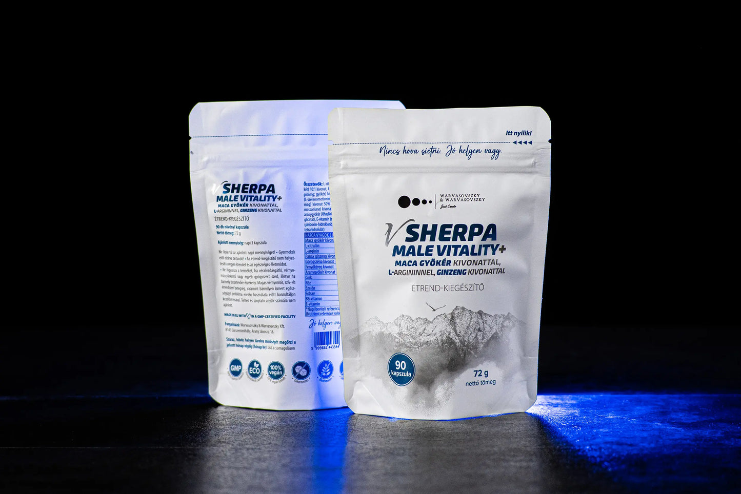 vSherpa Male Vitality+ étrend-kiegészítő