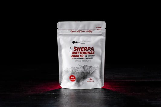 vSherpa Nattokináz + K2-vitamin + Galagonya + C-vitamin étrend-kiegészítő
