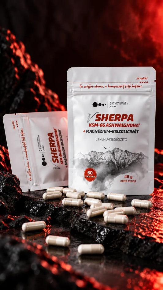 vSherpa KSM-66® Ashwagandha + Magnesium Bisglycinate Dietary Supplement