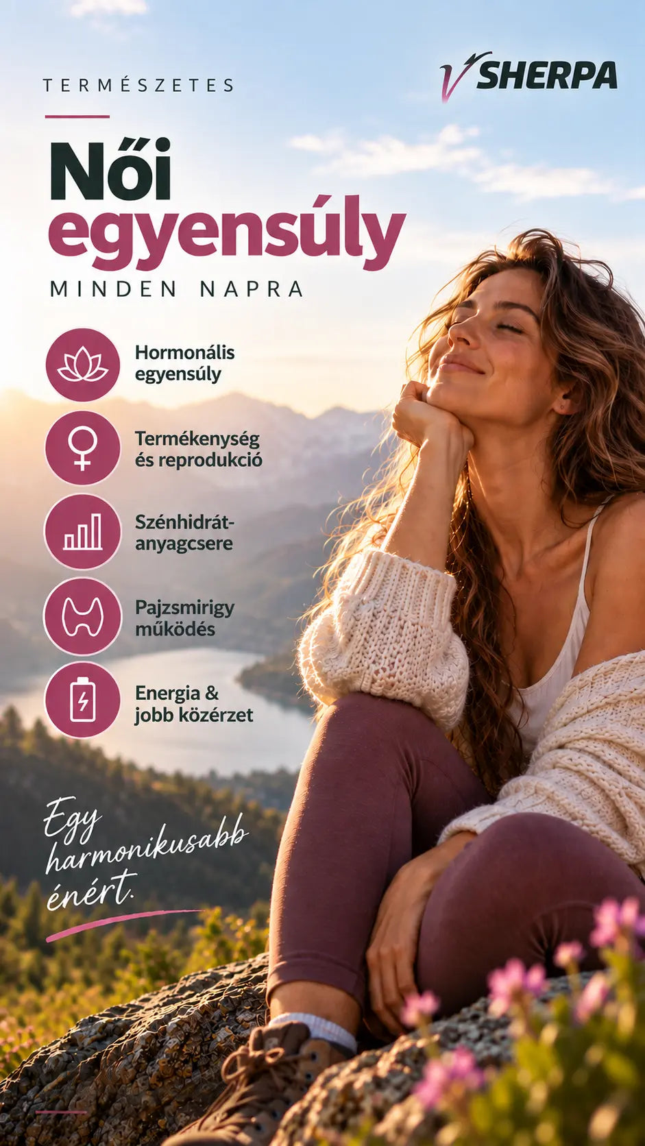 vSherpa Female Balance+ étrend-kiegészítő