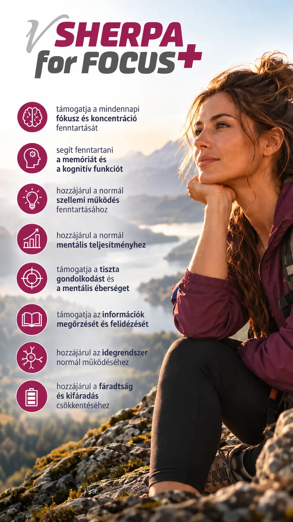 vSherpa for focus+ étrend-kiegészítő