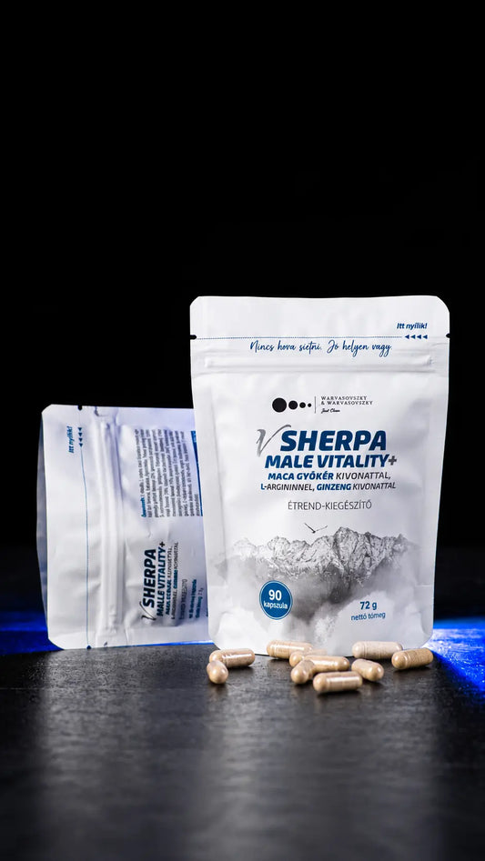 vSherpa Male Vitality+ dietary supplement
