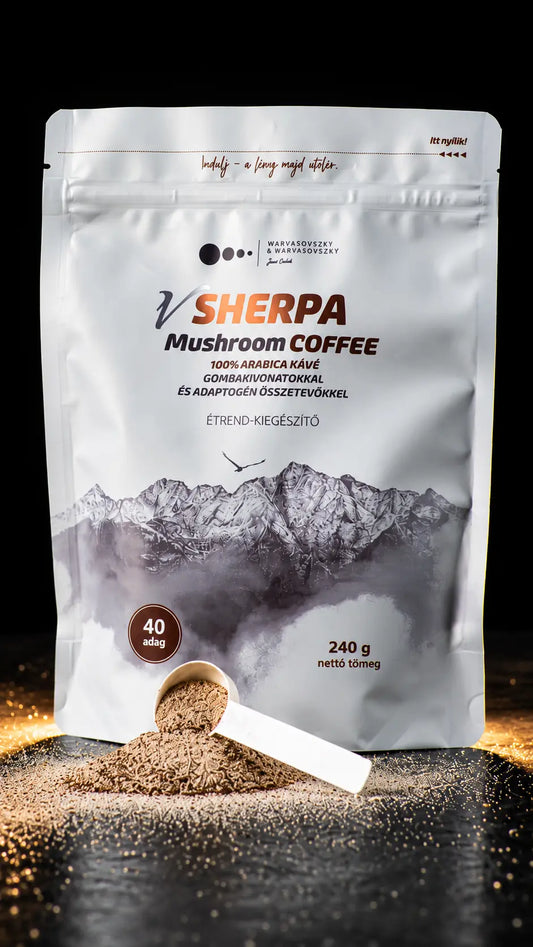 vSherpa Mushroom Coffee étrend-kiegészítő