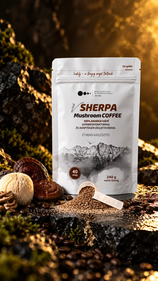 vSherpa Mushroom Coffee étrend-kiegészítő