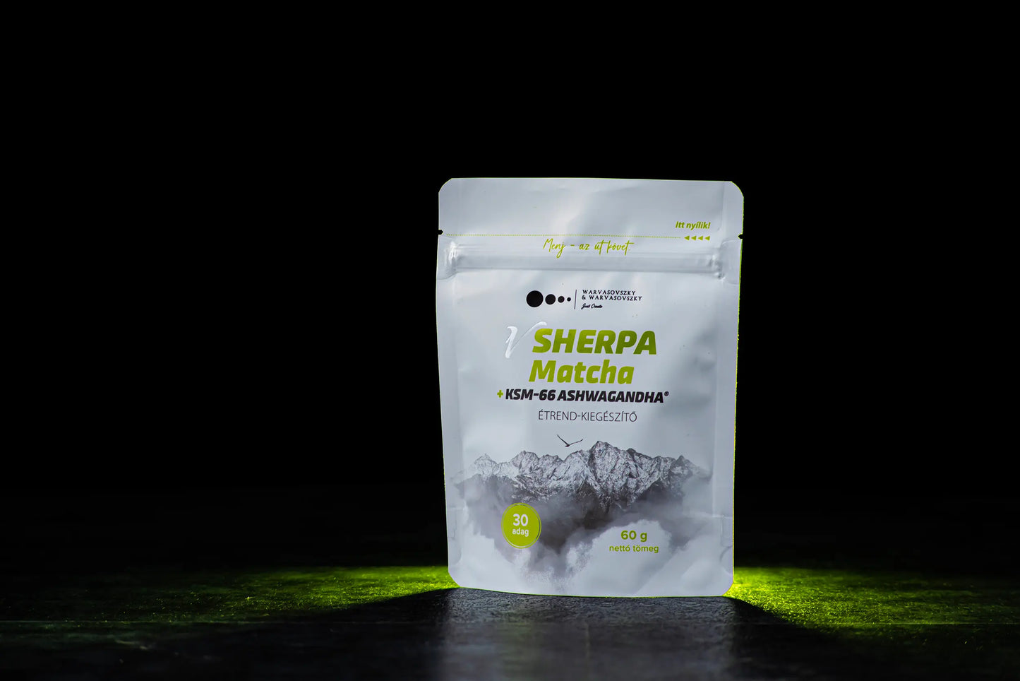 vSherpa Matcha + KSM-66 Ashwagandha étrend-kiegészítő