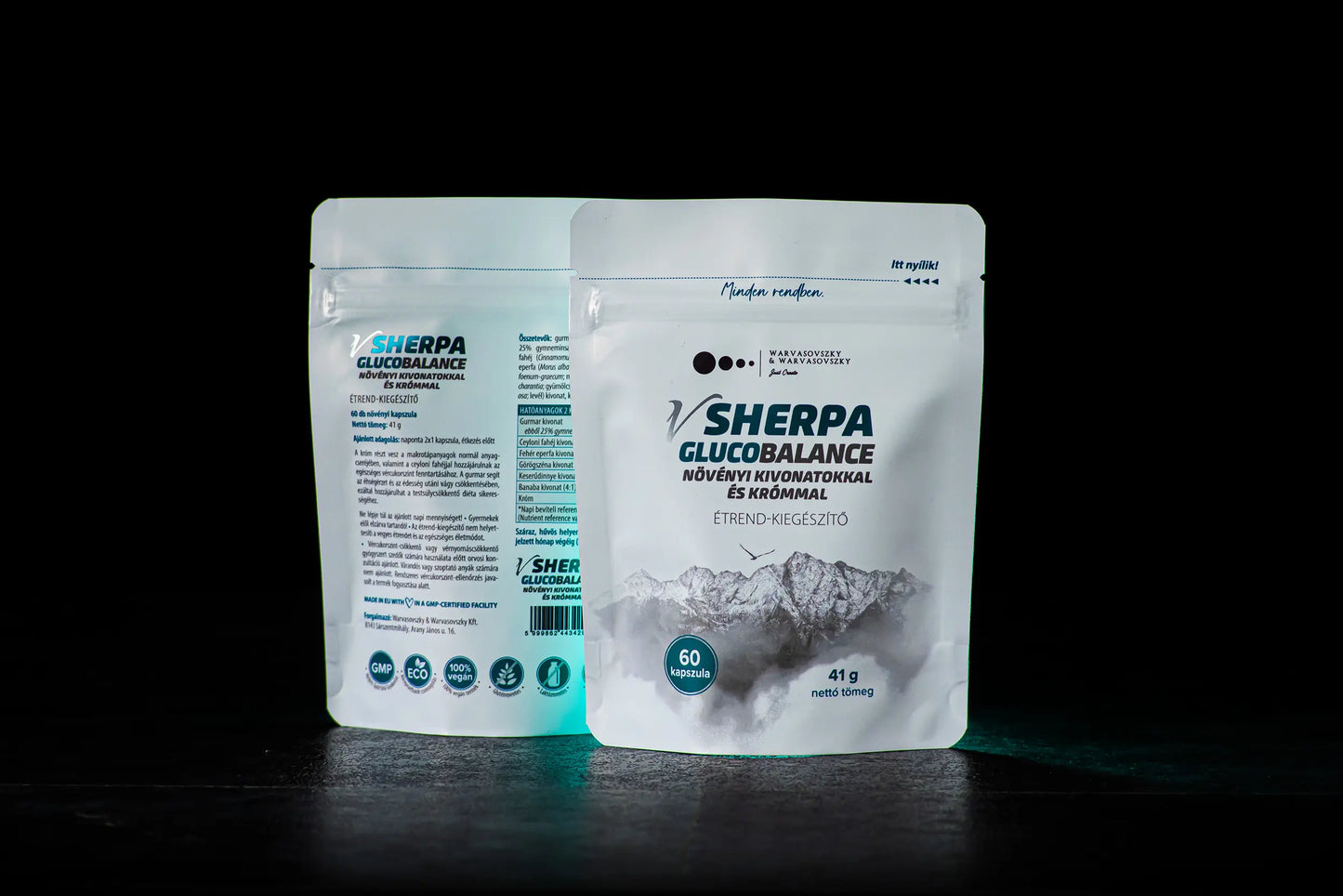 vSherpa GlucoBalance étrend-kiegészítő