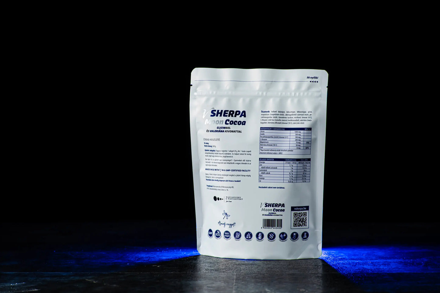 vSherpa Moon Cocoa étrend-kiegészítő