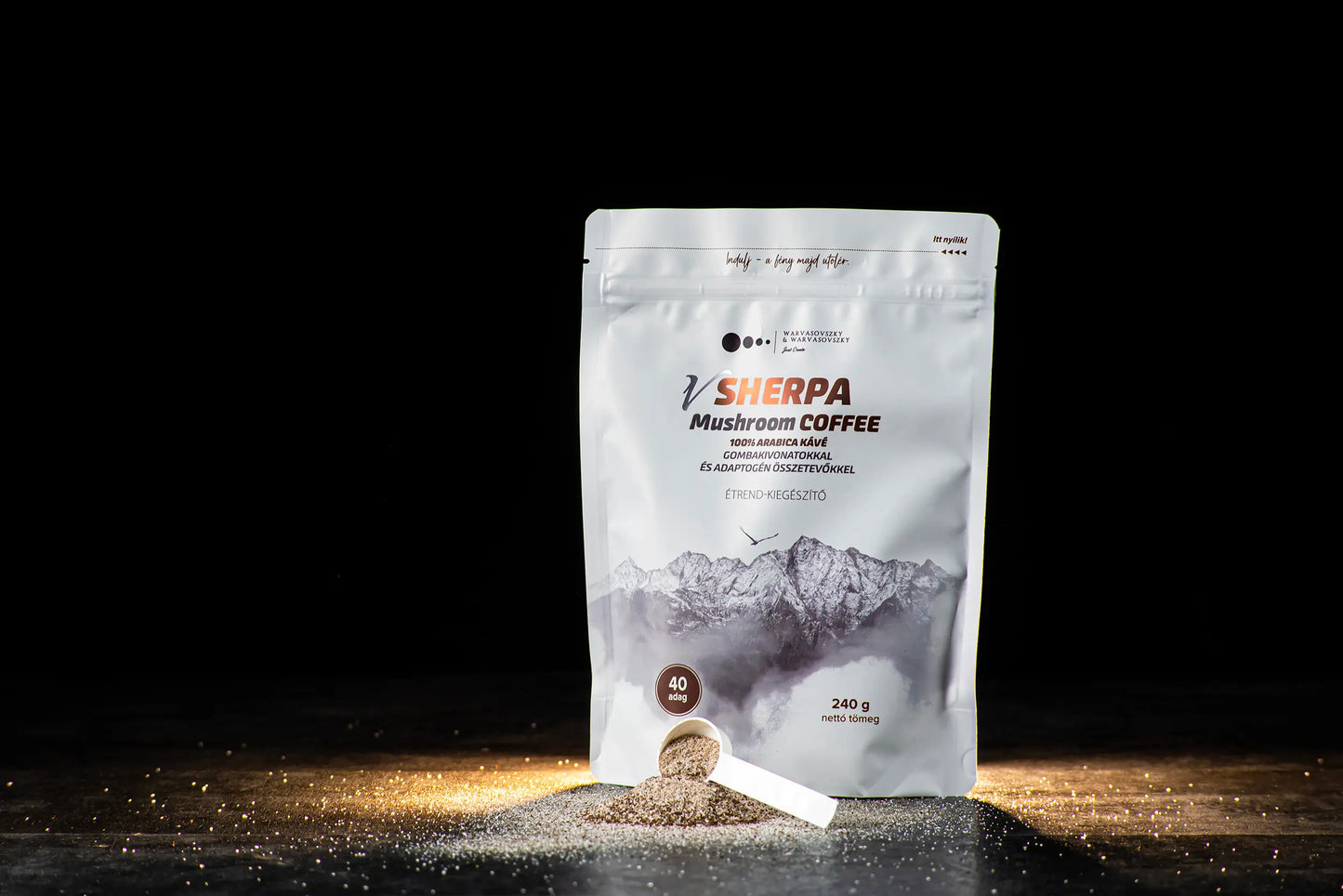 vSherpa Mushroom Coffee étrend-kiegészítő