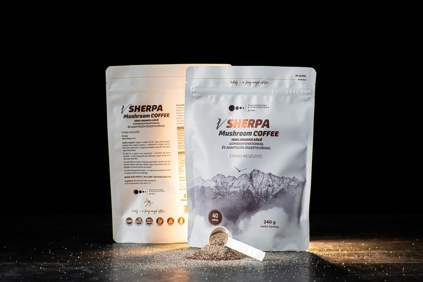vSherpa Mushroom Coffee étrend-kiegészítő